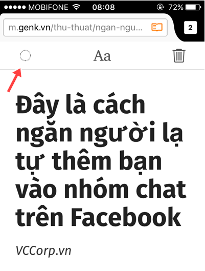 Tính năng đánh dấu bài viết của Firefox