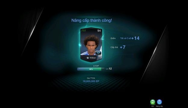 Thẻ fifa online 3 +7