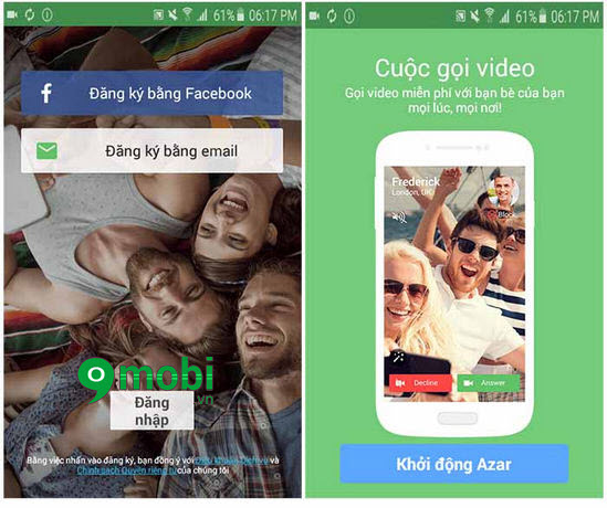 Ứng dụng chat video cho điện thoại