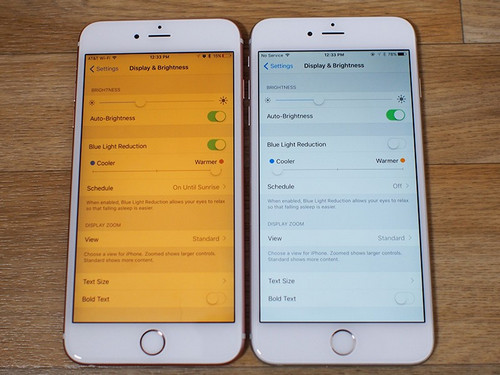 Thay đổi màu màn hình trên điện thoại iOS 9.3