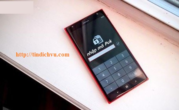 Cách lấy lại mã PUK của sim Mobifone