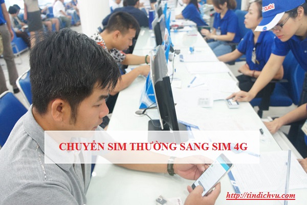 Cách chuyển sim thường sang sim 4G đơn giản