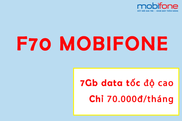 Gói F70 Mobifone