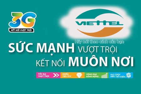 Đăng ký 3G/4G Viettel 2024