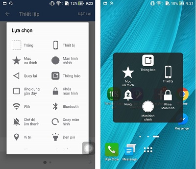 nut hom ao tren dien thoai android1