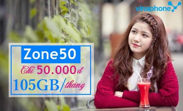 đăng ký gói cước zone50 vinaphone