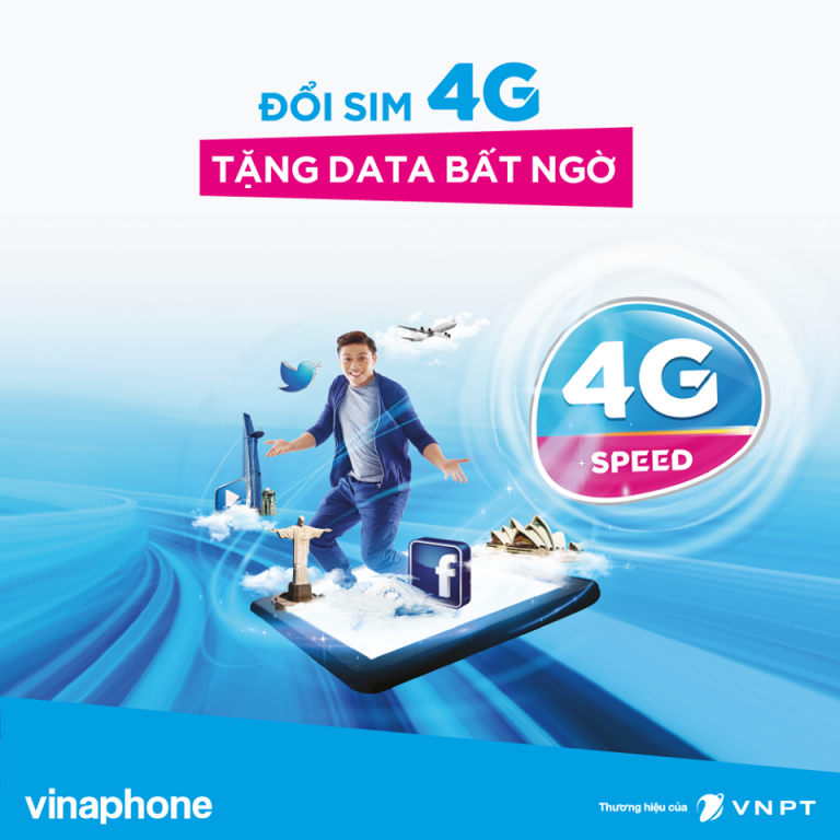 cách đổi sim 4g vinaphone