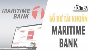 Kiểm tra số dư tài khoản Maritime Bank trên điện thoại