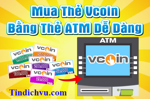 Mua thẻ Vcoin bằng ATM