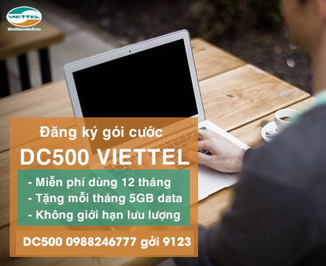 Gói cước 3g trọn gói 1 năm của Viettel