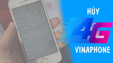 cách huỷ 4g vinaphone