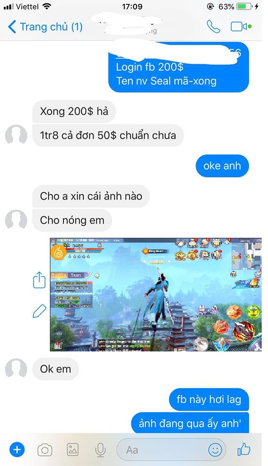 Nạp Cửu Âm 3D Mobile