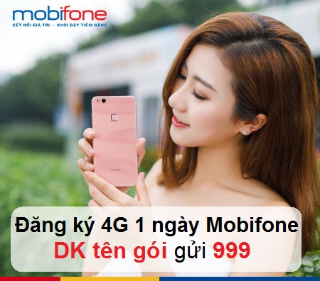 Cách đăng ký gói 4G Mobifone 1 ngày