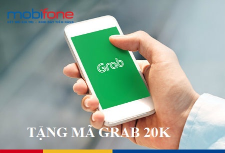 Mobifone tặng mã giảm giá Grab