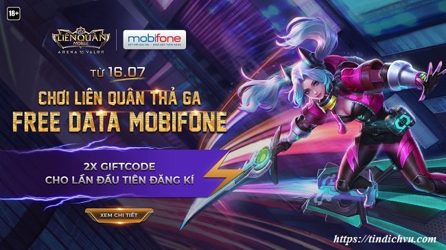 Cách đăng ký gói Liên Quân Mobifone 2024