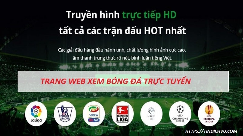 Tổng hợp các trang web xem bóng đá trực tuyến