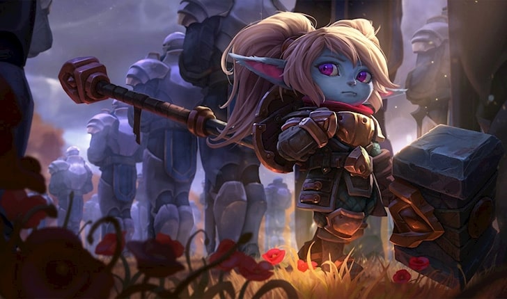 Đội hình Yordle trong LOL Chess Poppy